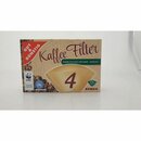 Kaffeefiltertüten Gut & Günstig 2129557007, Größe 4,...