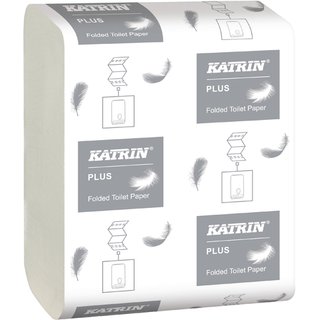 Toilettenpapier Bulk Pack Plus, 2lg., Einzelbl., 10,3 x 23 cm, wei