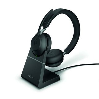 Jabra Headset Evo.2 65MS Ster. USB-C Ladesta. f.Smph/PC/Ta BT o.Kab