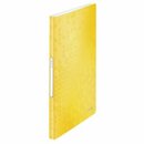 Sichtbuch Leitz 4632 WOW, A4, mit 40 Hllen, gelb metallic