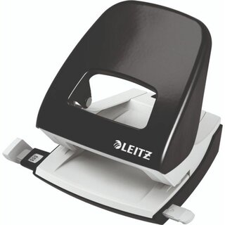 Leitz Locher 5008 New NeXXt WOW, Stanzleistung: 30 Blatt, schwarz