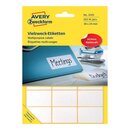 Mini-Etiketten Avery Zweckform 3325, 38 x 24mm (LxB),...