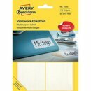 Universal-Etiketten Avery Zweckform 3330, 80 x 54mm...