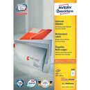 Universal-Etiketten Avery Zweckform 3483, 105x148mm...