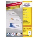 Etiketten Avery Zweckform 3652-200, 70x42,3mm (LxB),...