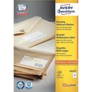 Recycl. Universal-Etiketten Avery Zweckform LR3475, 70 x...