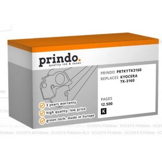Toner für Kyocera wie TK-3160 kompatibel 12500Seiten