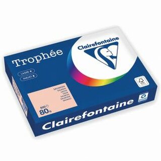Farbpapier - Trophee - 1769C - A4 - 80 g/m - matt  - lachs - 500 Blatt