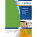 Etiketten Herma 4399, 105 x 148mm (LxB), grün, 400 Stück