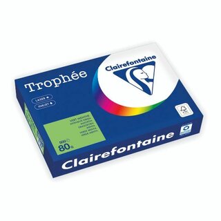 Farbpapier - Trophee - 1875C - A4 - 80 g/m - matt  - Maigrn - 500 Blatt