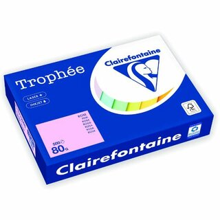 Farbpapier - Trophee - 1973 - A4 - 80 g/m - matt  - pink - 500 Blatt