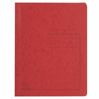Schnellhefter Exacompta 39995E, A4, aus Colorspankarton, fr 350 Blatt, rot