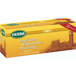 Herba Tee Engli. Schwarztee-Mischung Beutel nicht kuver. 25 x1,5g