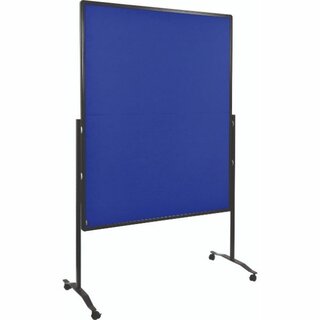 Legamaster Premium Plus Moderationswand 150 x 120cm, Filz, blau