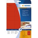 Etiketten Herma 4467, 70 x 37mm (LxB), rot, 480 Stück