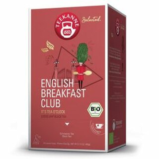 Tee Teekanne Organic Bio English Breakfast, 25 Beutel