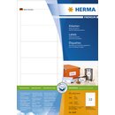 Etiketten Herma 4669 PREMIUM, 97 x 42,3mm (LxB), weiß,...