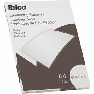 Laminiertasche Ibico IBI627310, 125mic, A4, transparent, 100 Stück