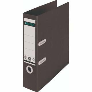 Leitz Qualitäts-Ordner 180 Recycle, Pappe, A4, Rücken 80...