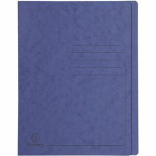 Schnellhefter Exacompta 39992E, A4, aus Colorspankarton, fr 350 Blatt, blau