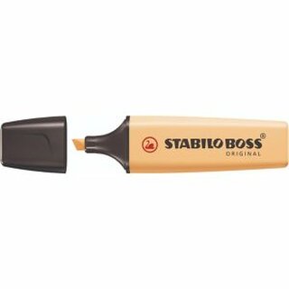 STABILO Textmarker BOSS ORIGINAL 70/125, Pastel, Keilsp., 2-5mm, orange