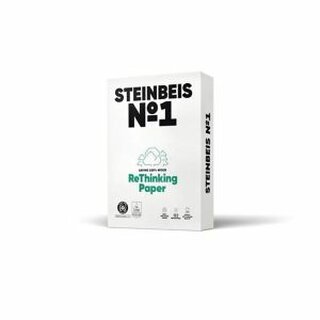 Kopierpapier Recycling Steinbeis No. 1, A3, 80g, 70er-Weie, 500 Blatt