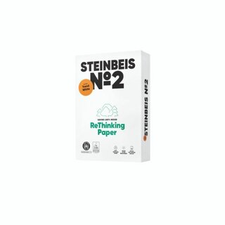 Kopierpapier Recycling Steinbeis No. 2, A3, 80g, 80er-Weie, 500 Blatt