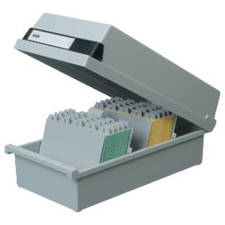 Karteikasten HAN 956, A6 quer, für max. 1300 Karten,...