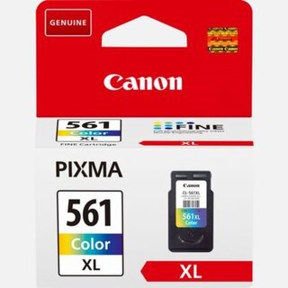 Tintenpatrone Canon 3730C001, CL-561XL, Reichweite: 300 Seiten, 3-farbig