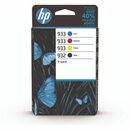 HP Tinte HP 932/933 c/m/y/k ca.330/400 S 4er-Pack