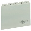 Leitkartenregister Durable 3660, A-Z, A6 quer, wei