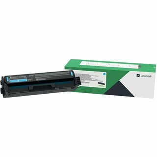 Toner Rckgabe-Druckkassette Lexmark 20N20C0, original, cyan, 1.500 Seiten