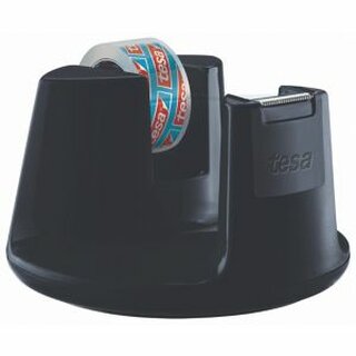 Tesa Tischabroller Easy Cut Compact schwarz 19mm x 10m ink.1 Ro