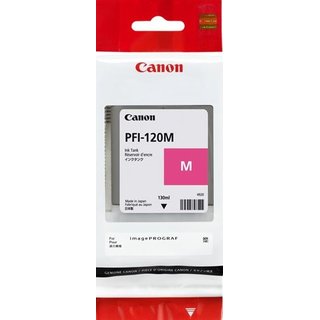 Tinte für CANON PFI-120m Tintenpatrone magenta 130ml