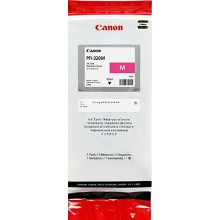 Tinte fr CANON PFI-320m Tintenpatrone magenta 300ml