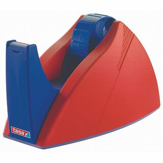Tischabroller Tesa 57422, bis 25mm x 66m, rot/blau