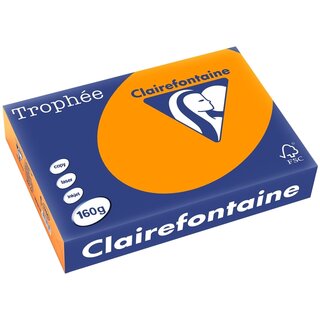 Kopierpapier Comby , A4, 160g, orange, 250 Blatt