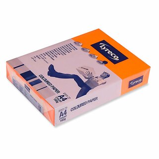 Kopierpapier Comby , A4, 160g, orange, 250 Blatt