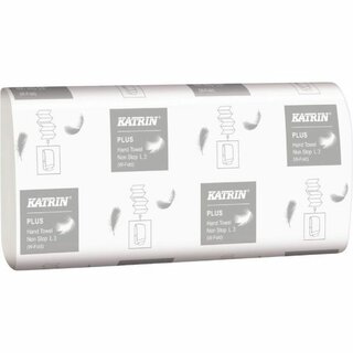 Falthandtücher Katrin 61563, 3-lagig, W-Falz, 24x32 cm,...
