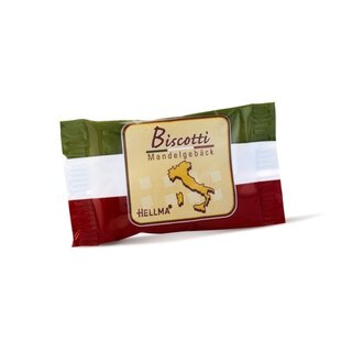 Hellma Biscotti Mandelgebäck 40055780 , 250 Einzelpackungen