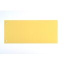 Trennstreifen, Kurze Ausführung, 190g/m², 22x10,5cm, gelb