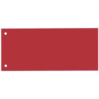 Trennstreifen, Kurze Ausführung, 190g/m², 22x10,5cm, rot