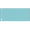 Trennstreifen, Kurze Ausführung, 190g/m², 22x10,5cm, blau