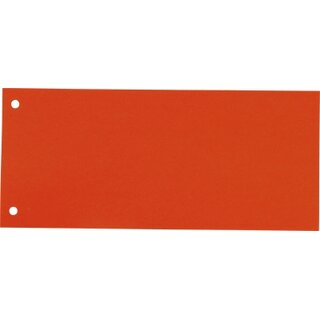 Trennstreifen, Kurze Ausfhrung, 190g/m, 22x10,5cm, orange