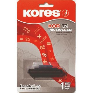 Kores Farbrolle kompatibel Gr.720 schwarz für Seiko IE 72 ua