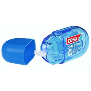 Korrekturroller Tesa 59814, Breite: 5mm, Länge: 6m, blau