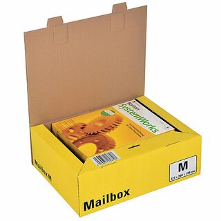 Versandbox Dinkhauser CP098.83, Innenmae: 331 x 241 x 104mm, M, gelb