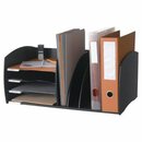 Schreibtischorganizer Paperflow 302001, 4 Fcher, schwarz