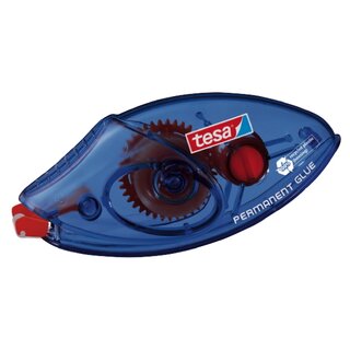 Kleberoller Tesa 59090, Maße: 8,4mm x 8,5m, permanent Einweg