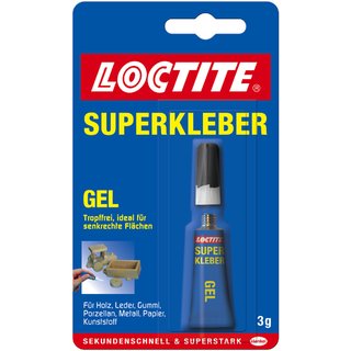 Klebstoff, SUPERKLEBER GEL